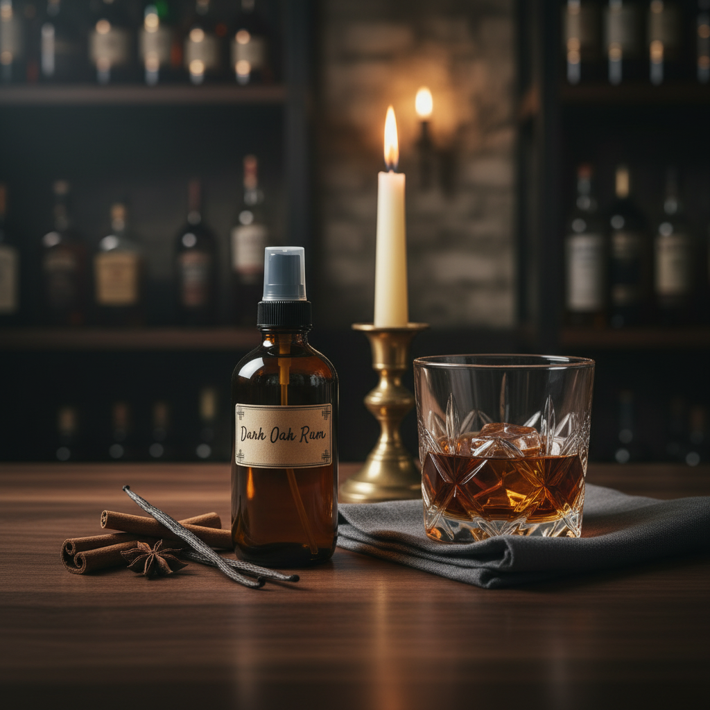 Dark Oak Rum Body Mist – Bar Top