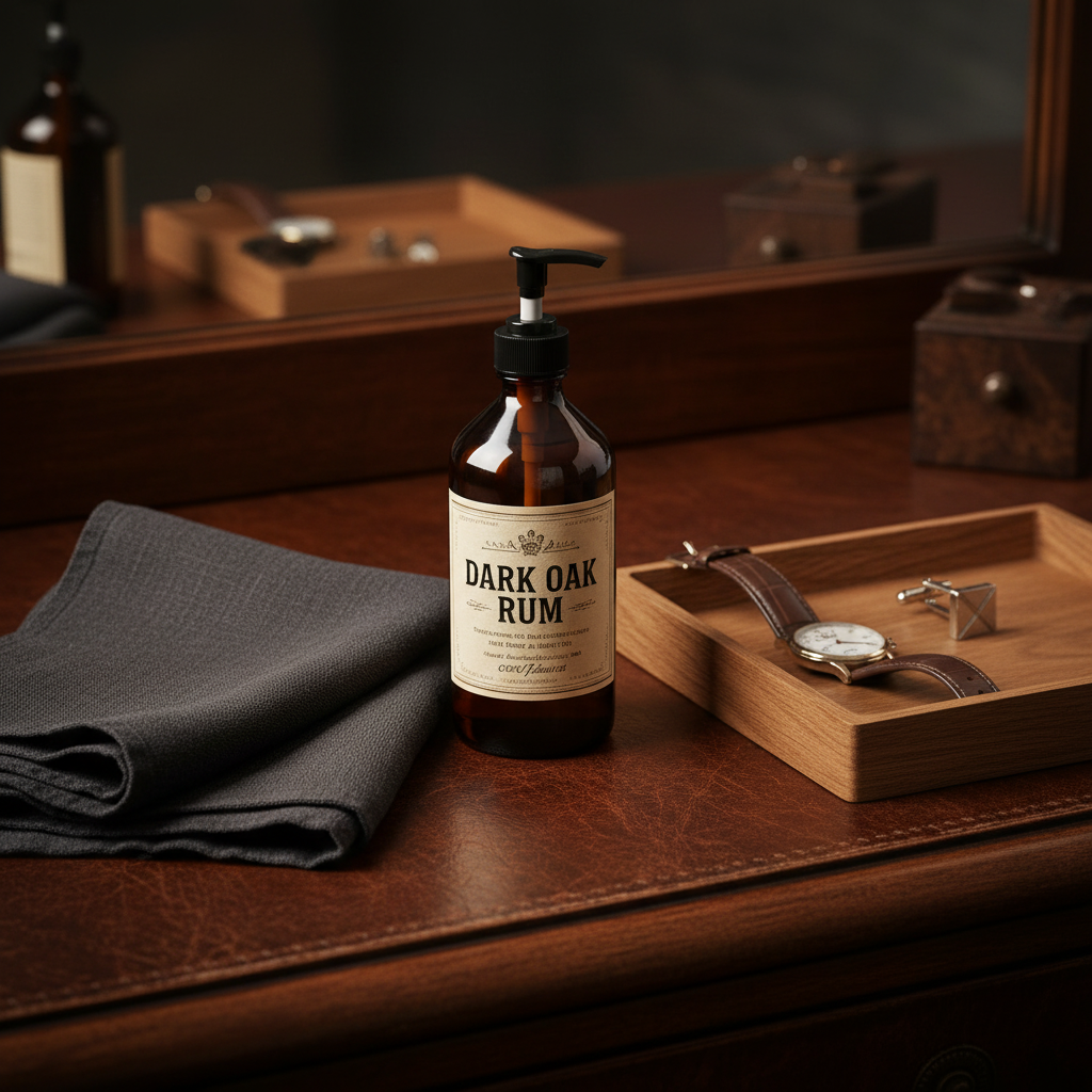 Dark Oak Rum Lotion – Gentleman's Dresser