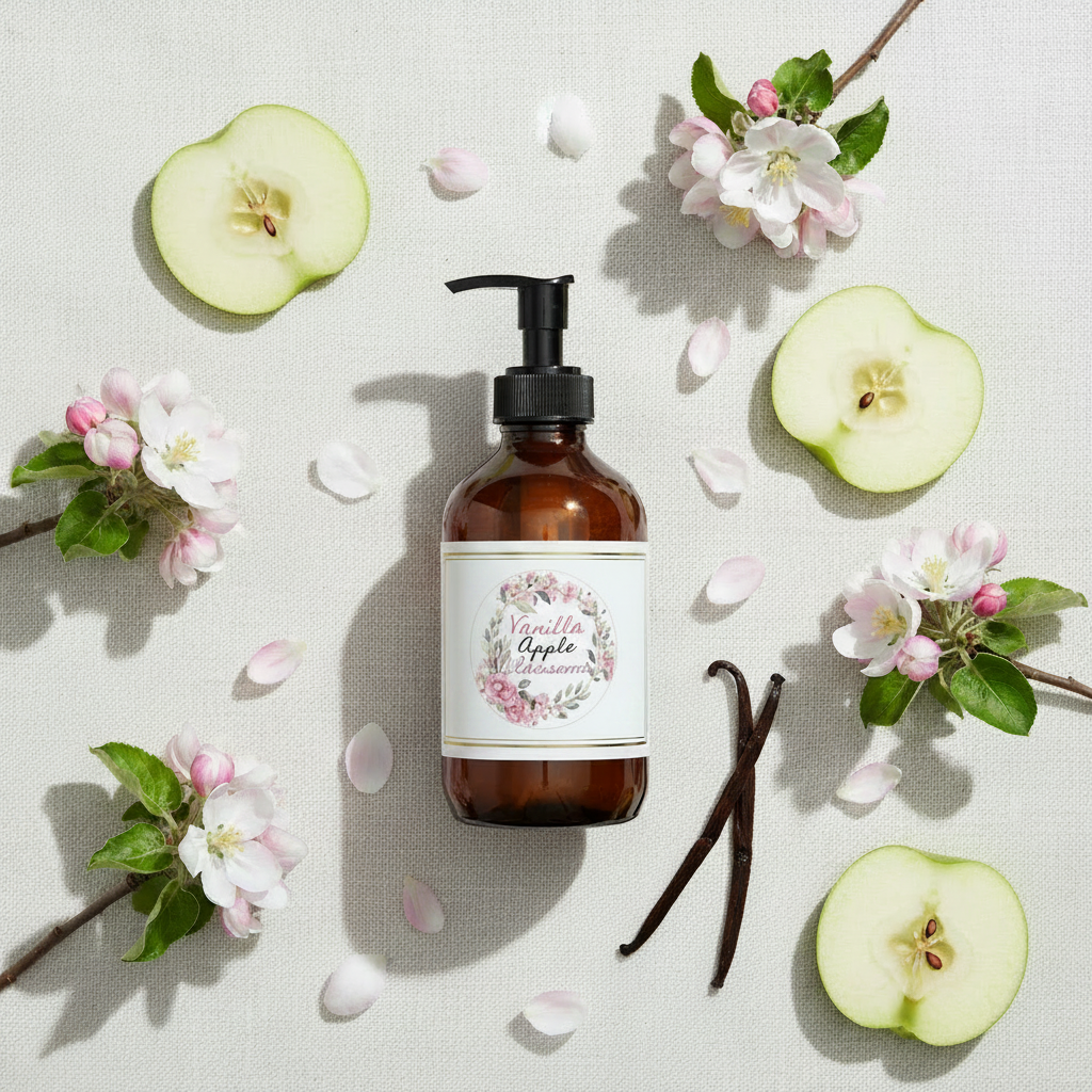 Moisturizing Hand Sanitizer Vanilla Apple Blossoms