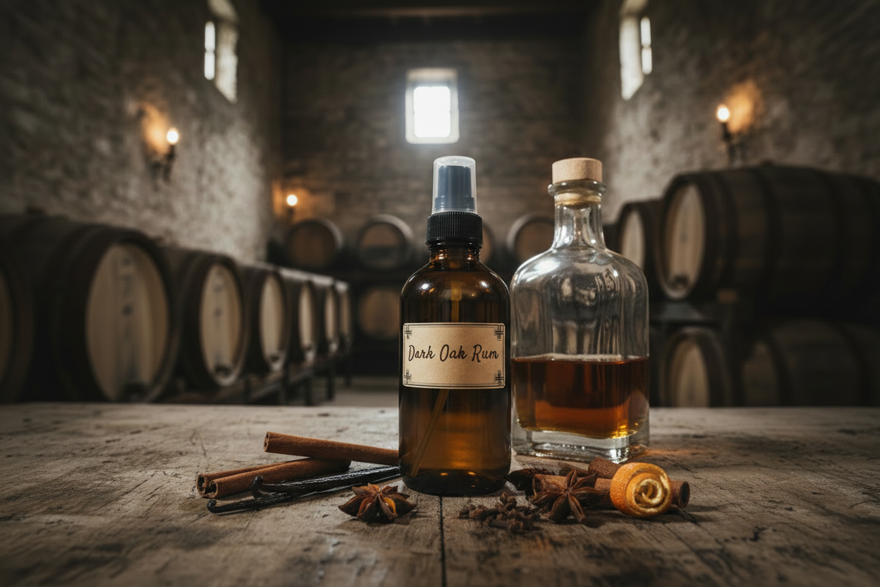 Dark Oak Rum – Distillery with Embellishments