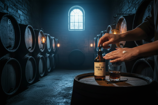Dark Oak RUM In Use