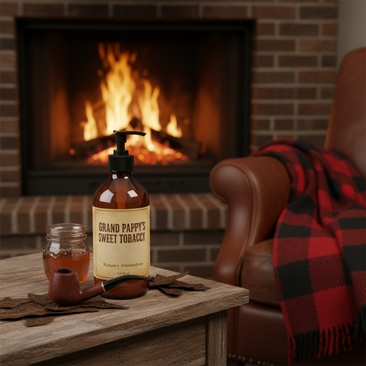 Grand Pappy's Sweet Tobaccy hand soap 12 oz | Nature's Alternatives