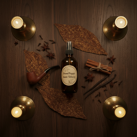 Grandpappy's Pipe Tobaccy – Flat Lay