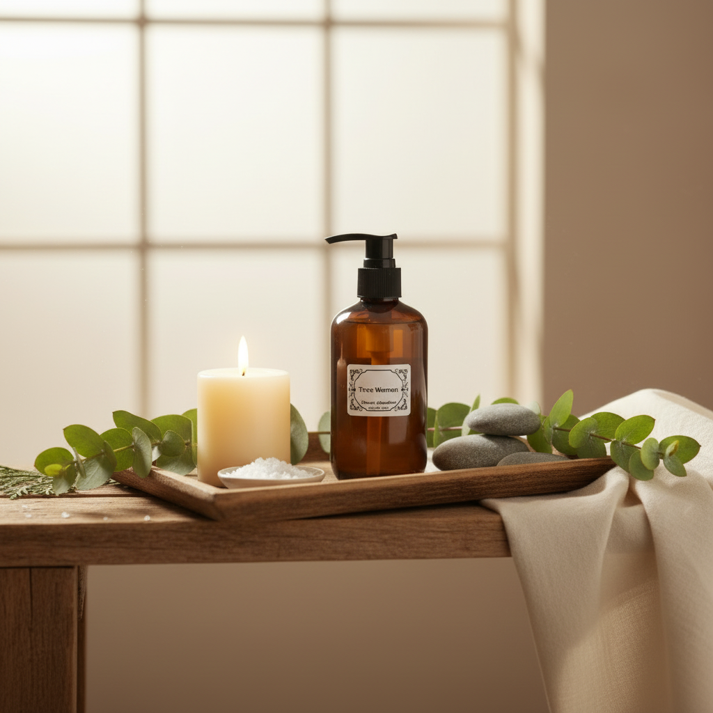 Three Wisemen Sanitizer – Wooden Tray